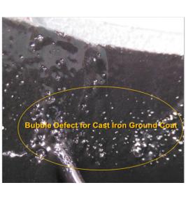 How to Avoid Bubble Defect for Cast Iron Enamel