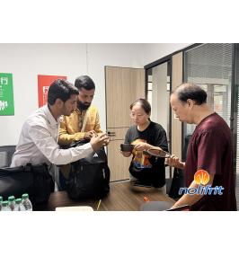 Two Overseas Customers Visit Nolifrit for In-Depth Learning and Technical Exchange on the Production Process of Enameled Cast Iron Color Cookware